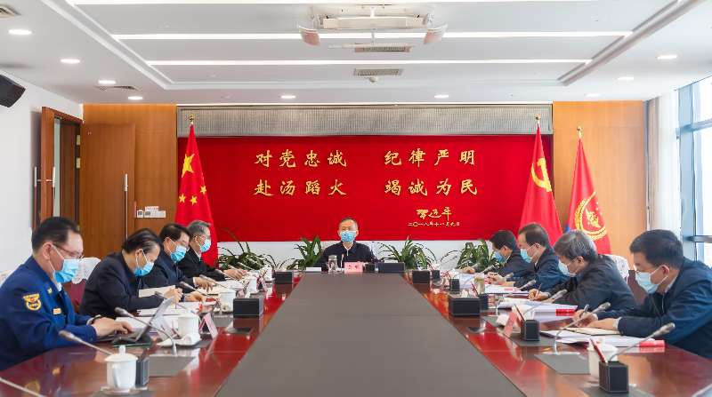 男生的牛子插进女生的屁股里网战黄明在应急管理部党委会上强调 着力加强党委班子自...